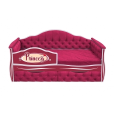 Кровать-диван для девочек ИЛЛЮЗИЯ с двумя ящиками (183х88)