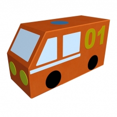 Контурная игрушка «Пожарная машина»